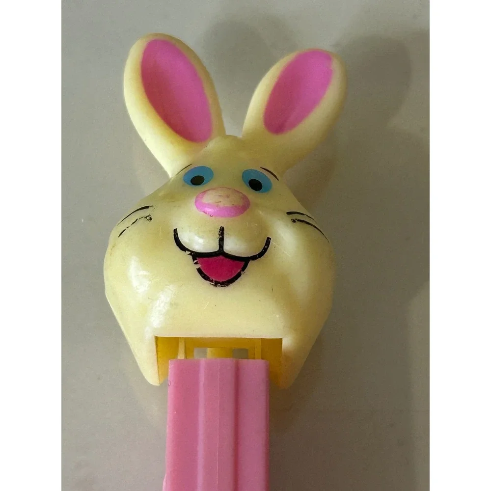Vintage PEZ Dispenser Lot Easter Bunny Chick in Egg Lamb Mixed Set of 4